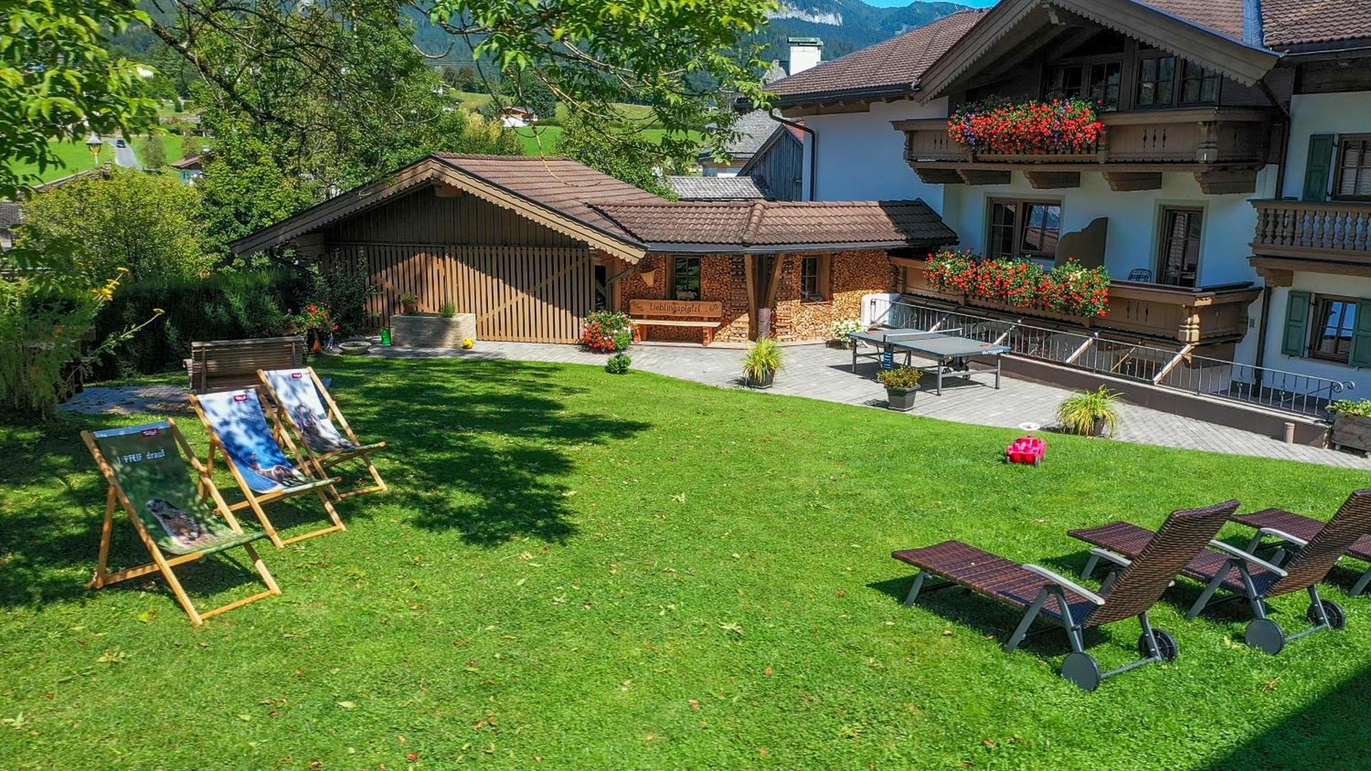 Gaestehaus Brantlhof Zimmer Und Ferienwohnungen In Going Am Wilden Kaiser Exteriér fotografie