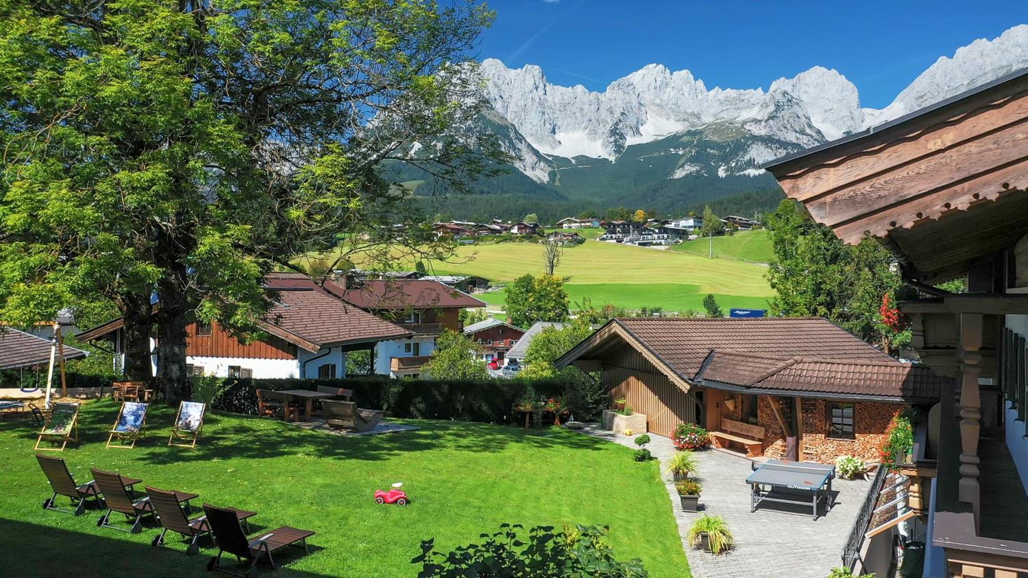 Gaestehaus Brantlhof Zimmer Und Ferienwohnungen In Going Am Wilden Kaiser Exteriér fotografie